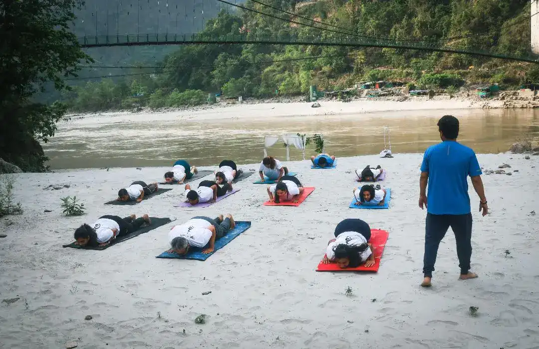 yoga retreat images